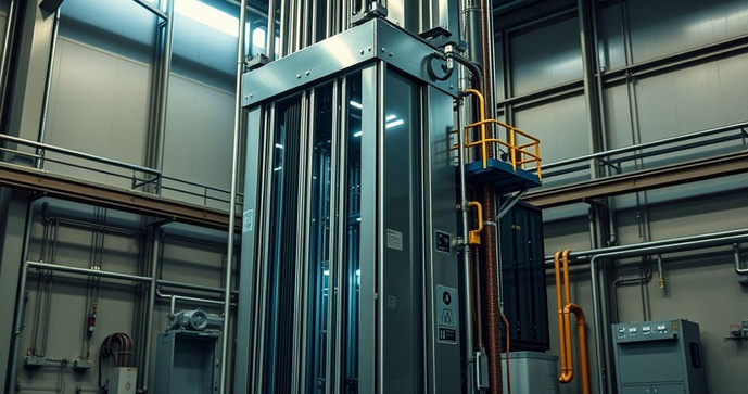 Elevador vibratório vertical como solução eficiente para transporte de materiais Elevador vibratório vertical como solução eficiente para transporte de materiais
