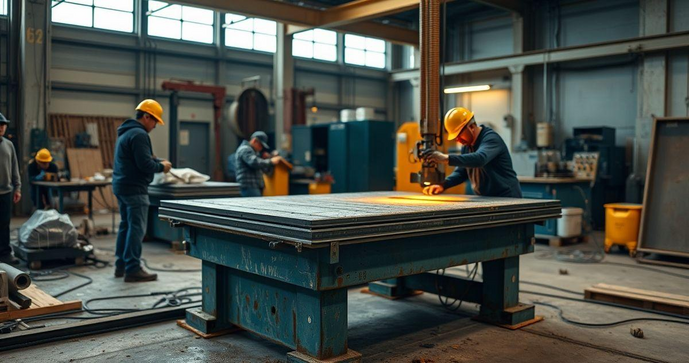 Mesa Vibratória: Descubra os Benefícios e Aplicações no Setor de Construção